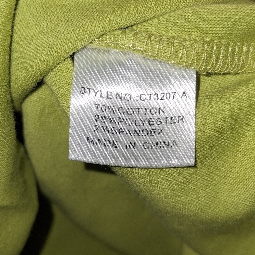 Green Sleeveless Bodysuit- W Sz Small - Picture 7 of 7